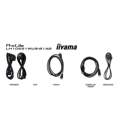 105" iiyama LH10551UWS-B1AG: IPS, 5K, USB-C, 24/7