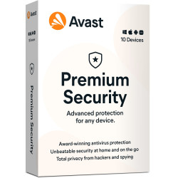 Avast Premium Security MD, až 10 pripojení 2Y