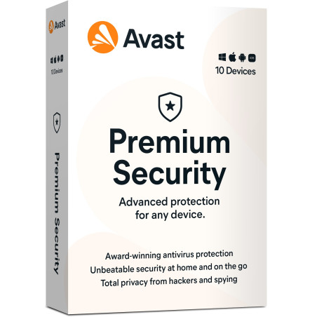Avast Premium Security MD, až 10 pripojení 3Y