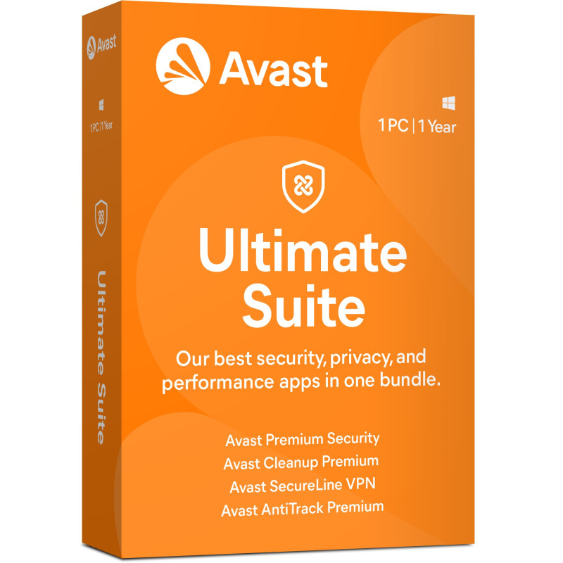 Renew AVAST Ultimate for Windows-1 PC 1Y