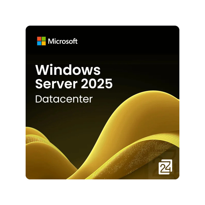 Win Svr Datacntr 2025 64Bit CZE 1pk OEM DVD 24Core