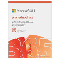 Microsoft 365 Personal FY25H2 Mac/Win, 1 rok, CZ