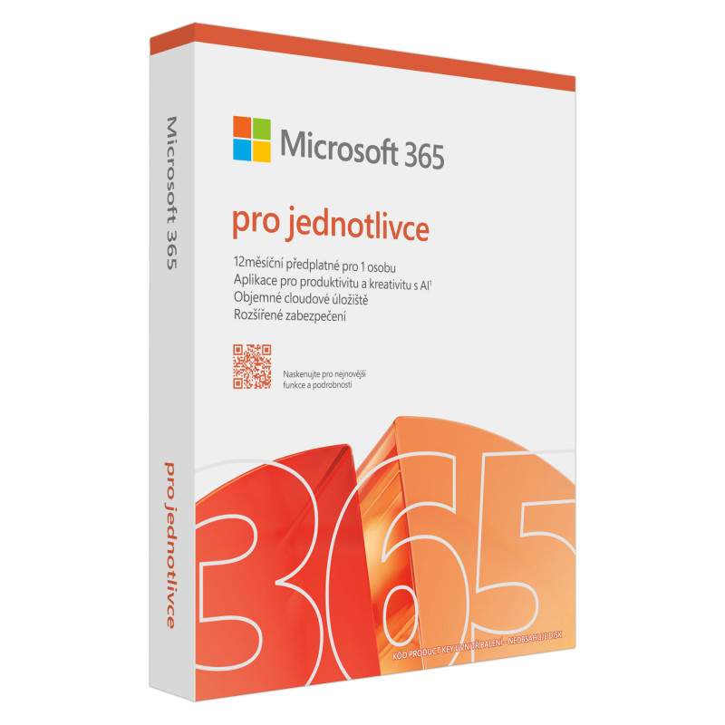 Microsoft 365 Personal FY25H2 Mac/Win, 1 rok, CZ