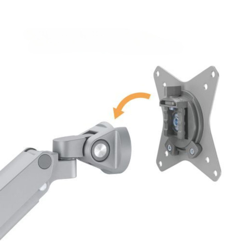 Držiak monitora Brateck LDT62-C012 jedno rameno plynová vzpera