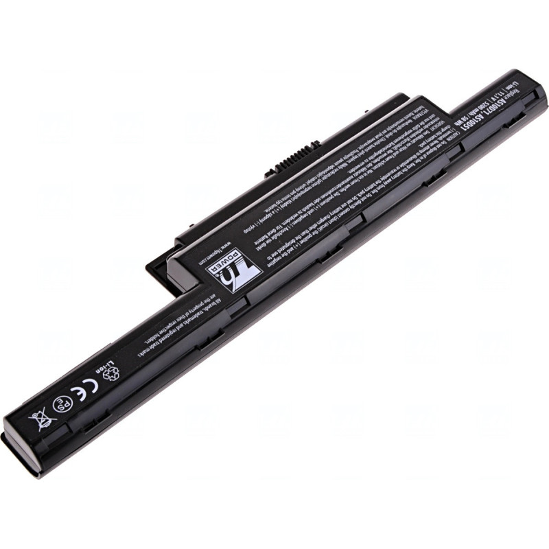 Batéria T6 Power Acer Aspire 4741, 5551, 5741, 5751, TravelMate 4750, 5740, 5200mAh, 58Wh, 6cell