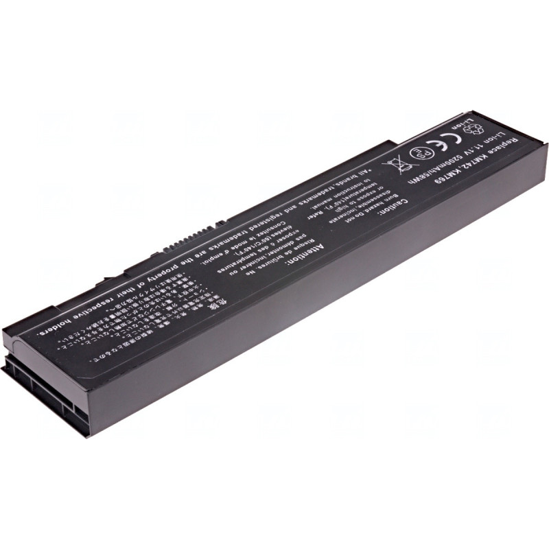 Batéria T6 Power pre Dell Latitude E5400, E5410, E5500, E5510, 5200mAh, 58Wh, 6cell