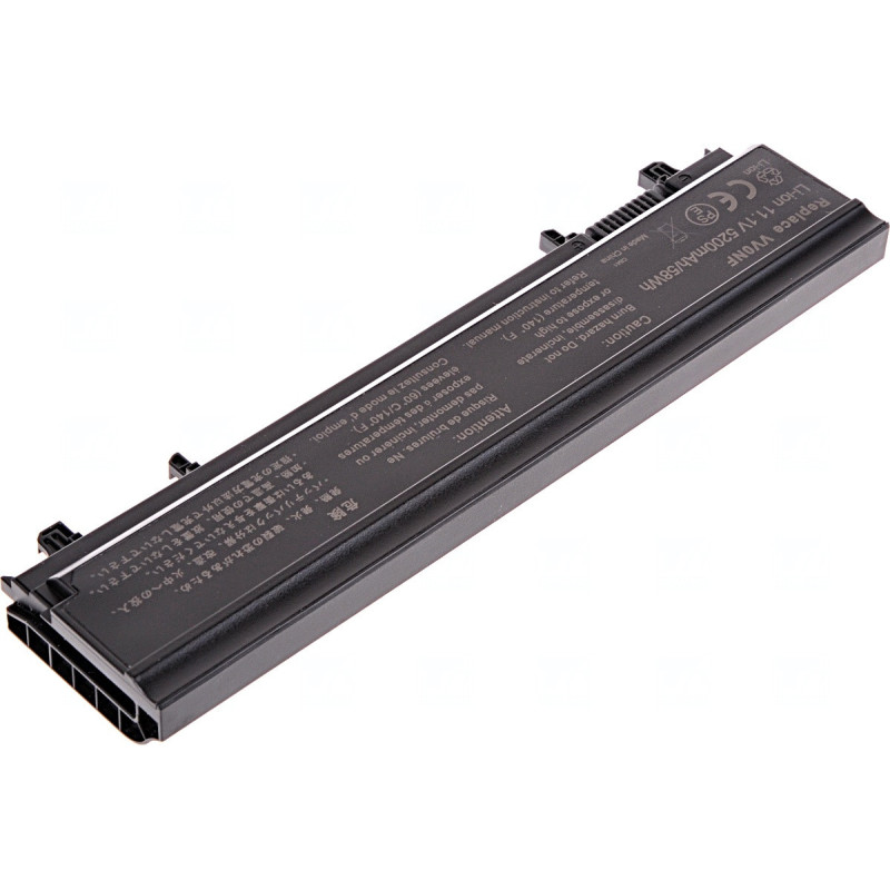 Batéria T6 Power pre Dell Latitude E5440, Latitude E5540, 5200mAh, 58Wh, 6cell