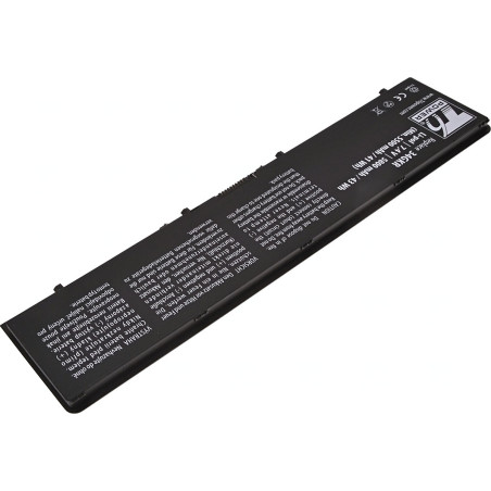 Batéria T6 Power Dell Latitude E7440, Latitude E7450, 5800mAh, 43Wh, 4cell, Li-pol
