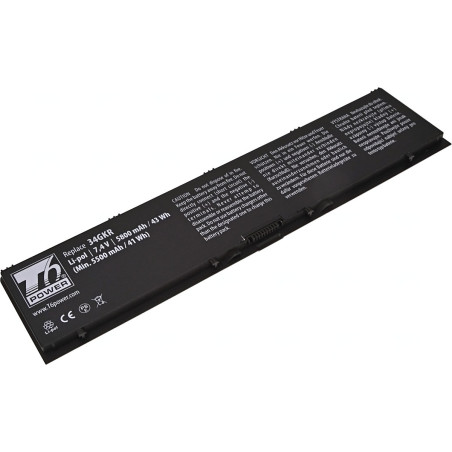 Batéria T6 Power Dell Latitude E7440, Latitude E7450, 5800mAh, 43Wh, 4cell, Li-pol