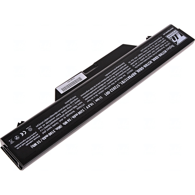 Batéria T6 Power HP ProBook 4510s, 4515s, 4710s, 5200mAh, 56Wh, 6cell