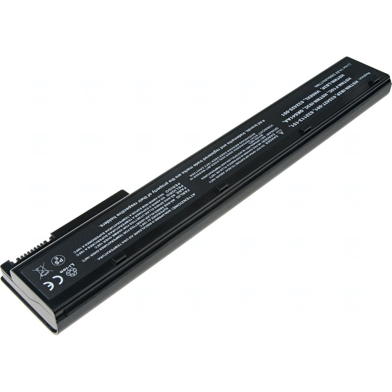 Batéria T6 Power pre HP EliteBook 8560w, 8570w, 8760w, 8770w, 5200mAh, 77Wh, 8cell