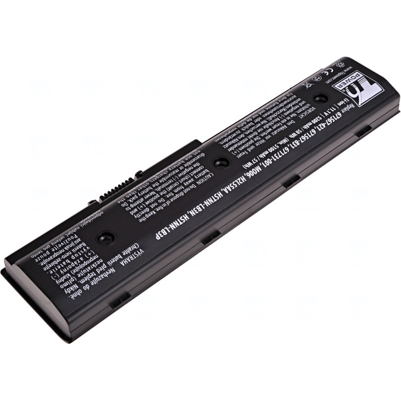 Batéria T6 Power HP Pavilion dv4-5000, dv6-7000, dv7-7000, m6-1000, 5200mAh, 58Wh, 6cell