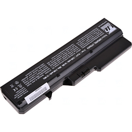 Batéria T6 Power Lenovo IdeaPad G460, G465, G470, G475, G560, G565, G570, G575, 5200mAh, 58Wh, 6cell