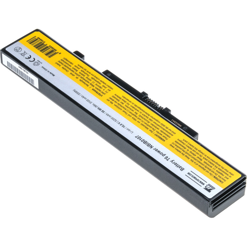 Batéria T6 Power Lenovo IdeaPad B480, B580, G480, B590, Z480, V480, Edge E530, 5200mAh, 56Wh, 6cell