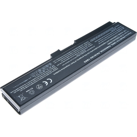 Batéria T6 Power Toshiba Satellite L730, L735, L740, L745, L750, L755, L775, 5200mAh, 56Wh, 6cell