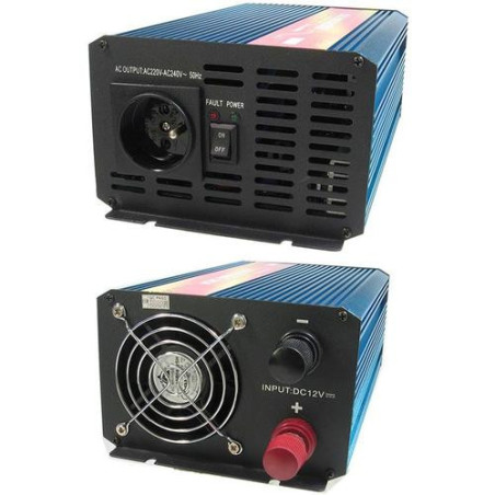 Menič napätia Carspa P1000-12, 12V/230V1000W čistá sínusovka