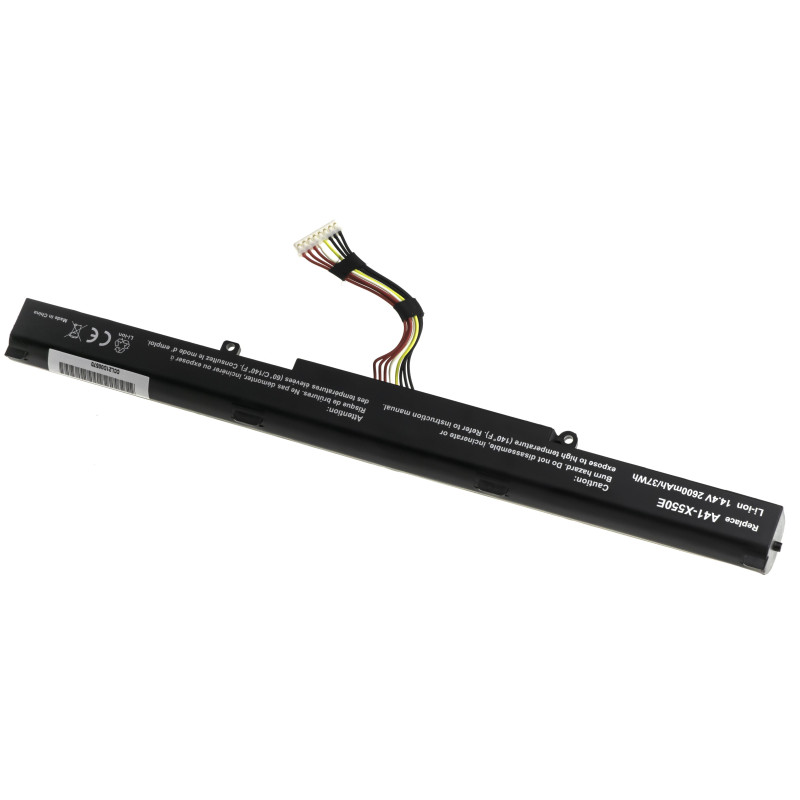 Batéria T6 Power Asus X450J, X550Z, X750J, X751L, X751LA, X751MA, 2600mAh, 37Wh, 4cell, Li-ion