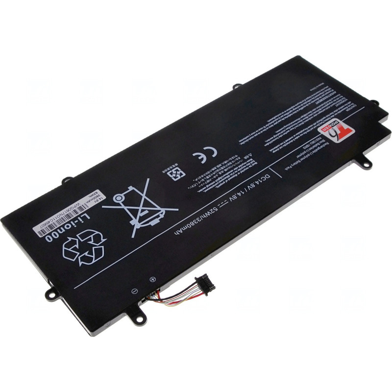 Batéria T6 Power Toshiba Portege Z30-A, Z30-B, Z30T-A, Z30T-B, Z30-C, 3380mAh, 52Wh, 4cell, Li-pol