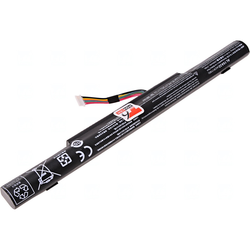 Batéria T6 Power Acer Aspire E5-422, E5-522, E5-722, V3-572, TravelMate P248-M, 4cell, 2500mAh, 37Wh