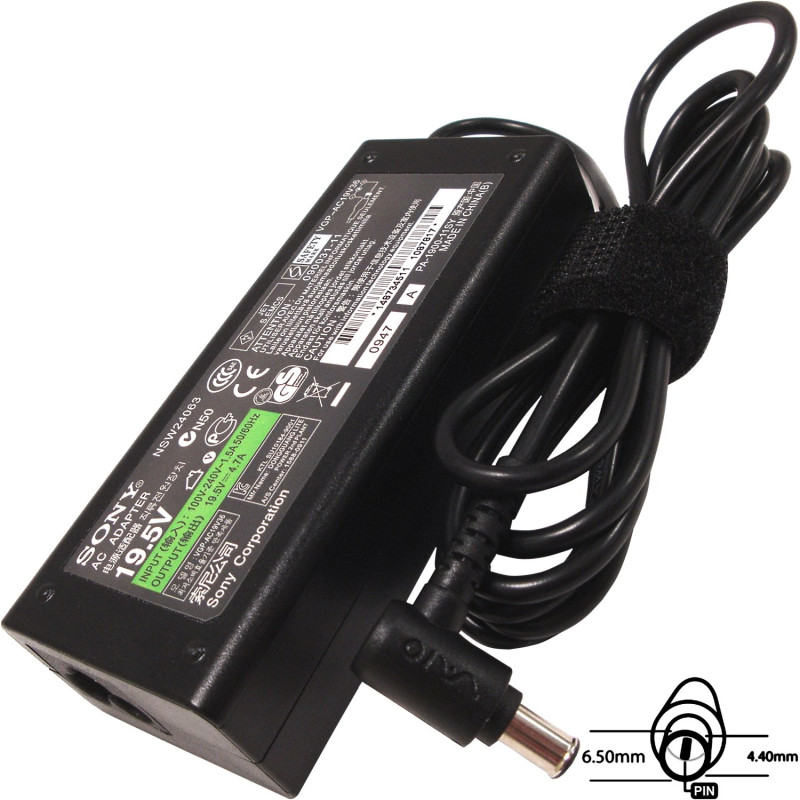 Napájací adaptér 90W, 19,5V 6.5x4.4mm, originál SONY