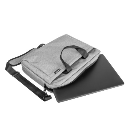 Taška pre NB NATEC Mustela 15,6", sivá
