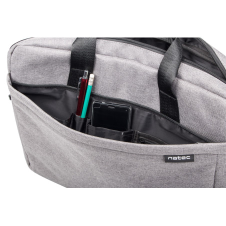 Taška pre NB NATEC Mustela 15,6", sivá