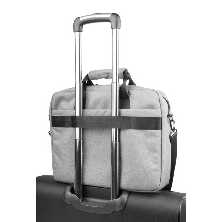 Taška pre NB NATEC Mustela 15,6", sivá