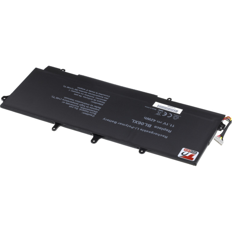 Batéria T6 Power pre HP EliteBook Folio 1040 G1, 1040 G2, 3800mAh, 42Wh, 6cell, Li-pol