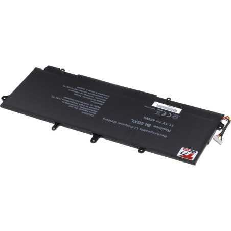 Batéria T6 Power pre HP EliteBook Folio 1040 G1, 1040 G2, 3800mAh, 42Wh, 6cell, Li-pol