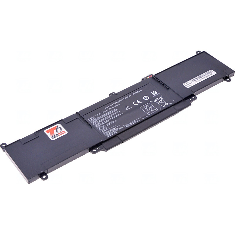 Batéria T6 Power Asus UX303, BX303, RX303, U303LA, TP300LA, 4000mAh, 46Wh, Li-pol, 3cell