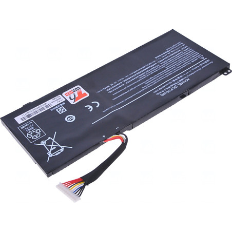 Batéria T6 Power pre Acer Aspire Nitro VN7-571, VN7-572, VN7-591, 4600mAh, 52Wh, 3cell, Li-pol