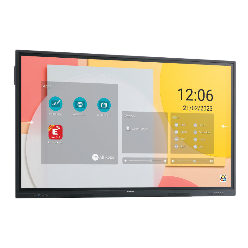 86" LED SHARP PN-LC862,3840x2160,16/7,450cd,IR