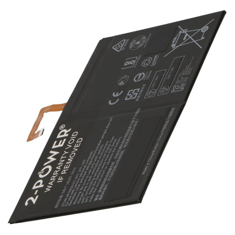 2-POWER Batéria 3,8V 7000mAh pre Lenovo Tab 2 A10-70L, Lenovo A10-30-2, Lenovo TAB-10