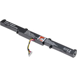 Batéria T6 Power Asus GL752, N552, N752, FX553, G553, GL553, 2600mAh, 37Wh, 4cell, Li-ion