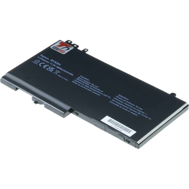Batéria T6 Power Dell Latitude E5450, E5550, E5250, 3150, 3160, 3600mAh, 41Wh, 3cell, Li-pol