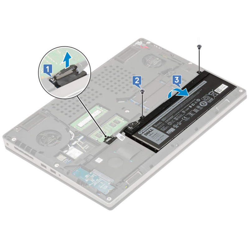 Dell Batéria 4-cell 64W/HR LI-ION pre Procision 7530, 7540, 7730, 7740