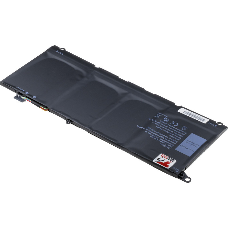 Batéria T6 Power Dell XPS 13 9360, XPS 9360, 7850mAh, 60Wh, 4cell, Li-pol