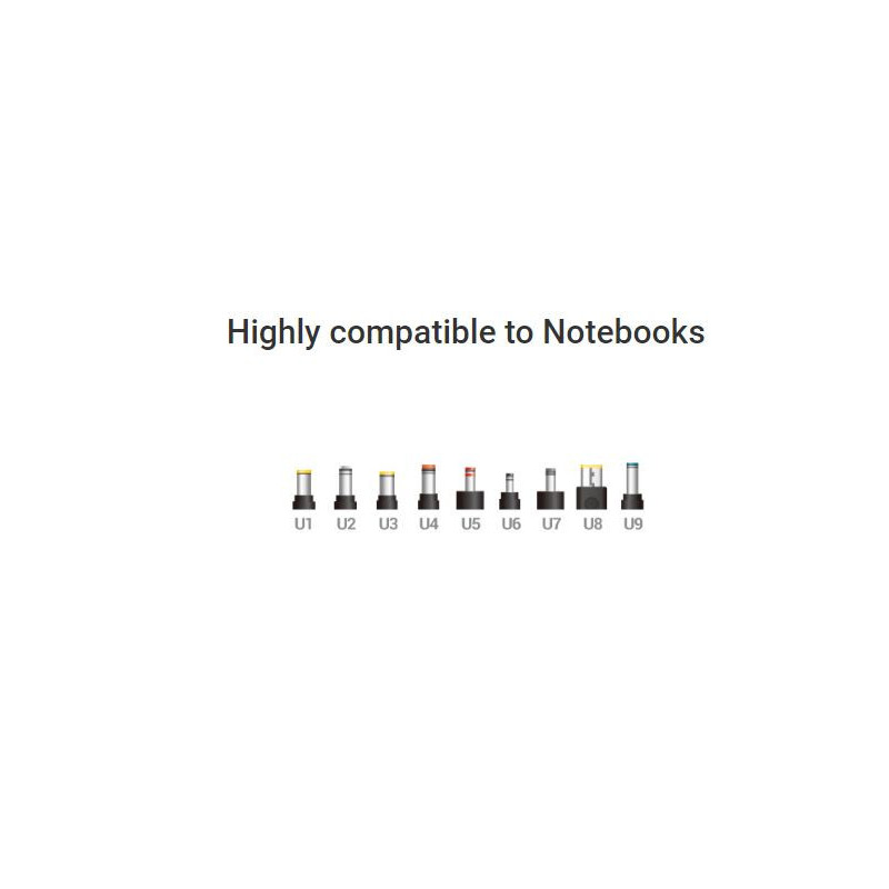 FSP NB 65 PRO napájací adaptér k notebooku, 65W, 19V