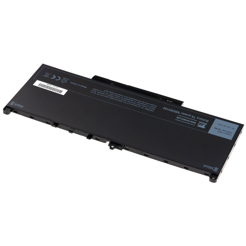 Batéria T6 Power pre Dell Latitude E7270, E7470, 12 E7270, 14 E7470, 7200mAh, 55Wh, 4cell, Li-pol