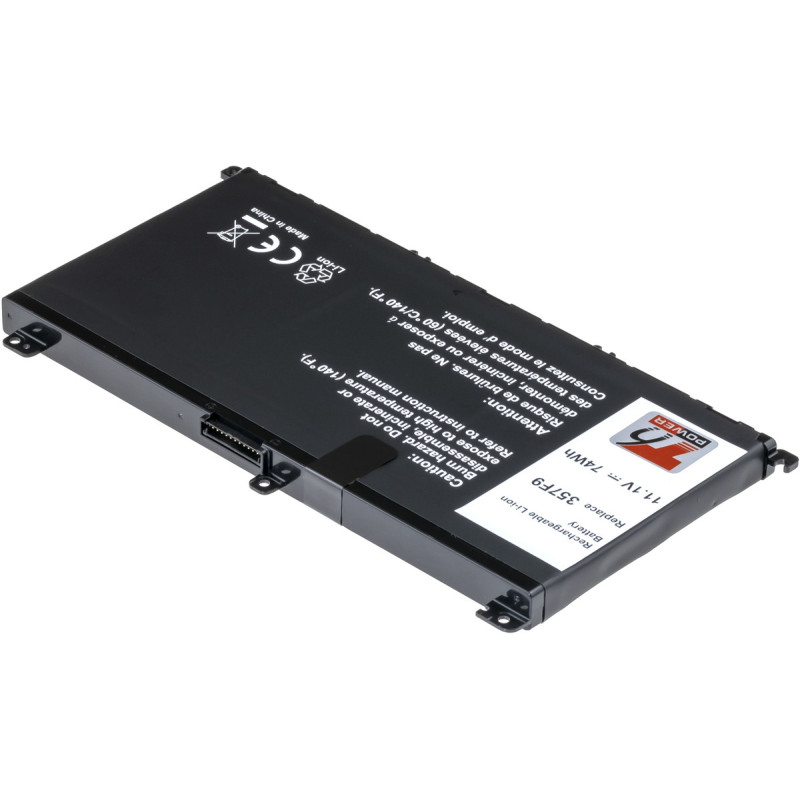 Batéria T6 Power pre Dell Insprion 15 7559, 7566, 7567, 6660mAh, 74Wh, 6cell, Li-ion