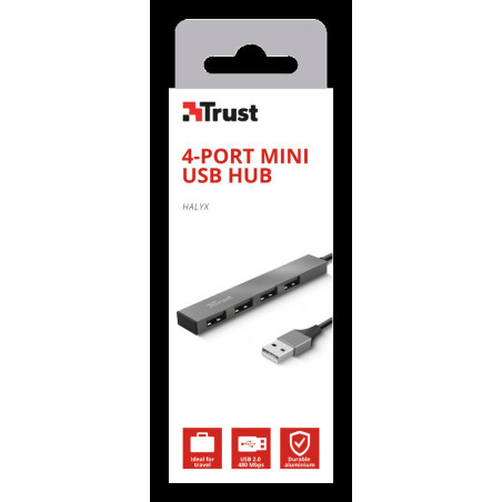 TRUST HALYX 4-PORT MINI USB HUB