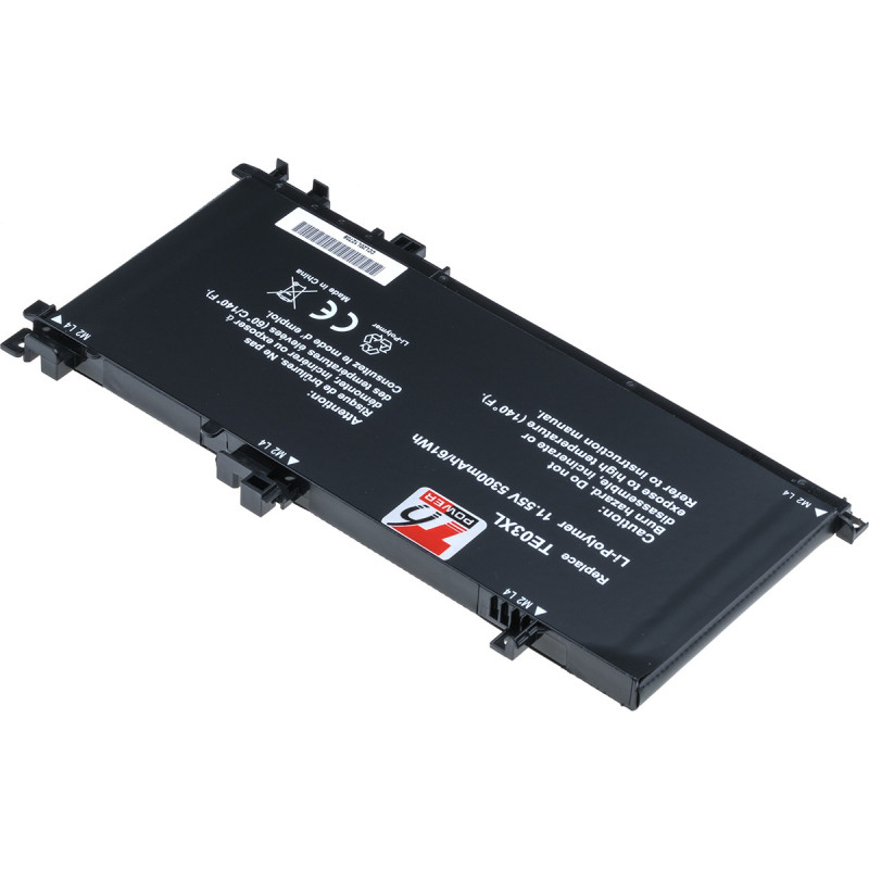 Batéria T6 Power pre HP Pavilion 15-bc000, 15-bc200, Omen 15-ax000, 5300mAh, 61Wh, 3cell, Li-pol