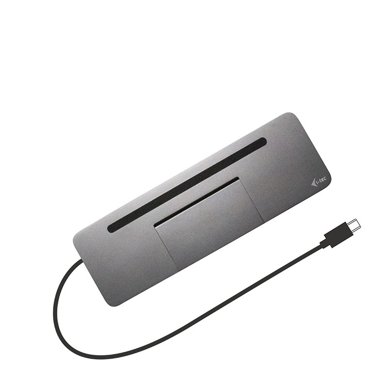 i-tec USB-C Metal Ergonomic 4K 3x Display Docking Station, Power Delivery 85W