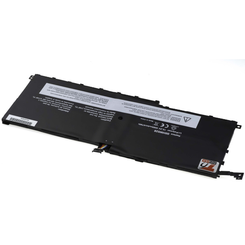 Batéria T6 Power pre Lenovo ThinkPad X1 Carbon 4th Gen, X1 Yoga, 3080mAh, 47Wh, 4cell, Li-Pol