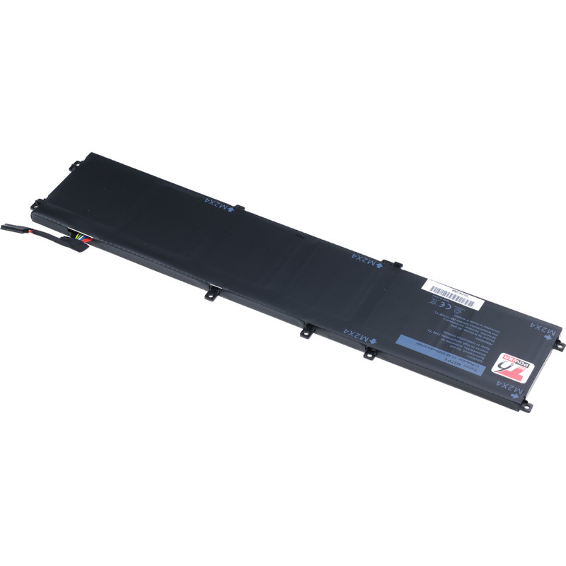 Batéria T6 Power Dell Precision 15 5520, 5530, XPS 15 9560, 9570, 8500mAh, 97Wh, 6cell, Li-pol