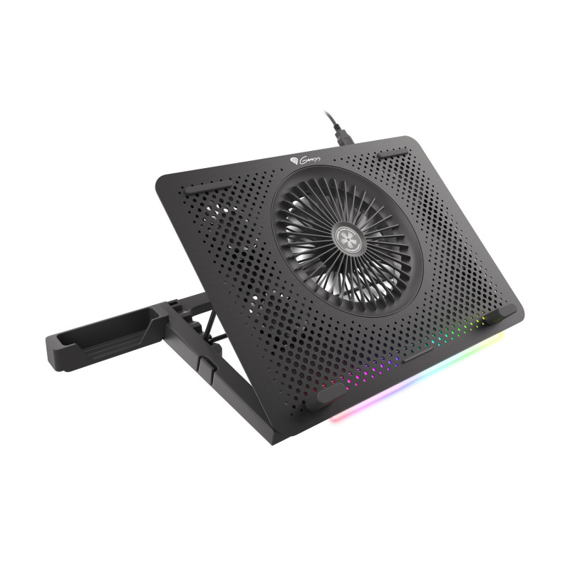 Chladiaca podložka pre NB Genesis Oxid 450 RGB do 15.6", hliníkové telo