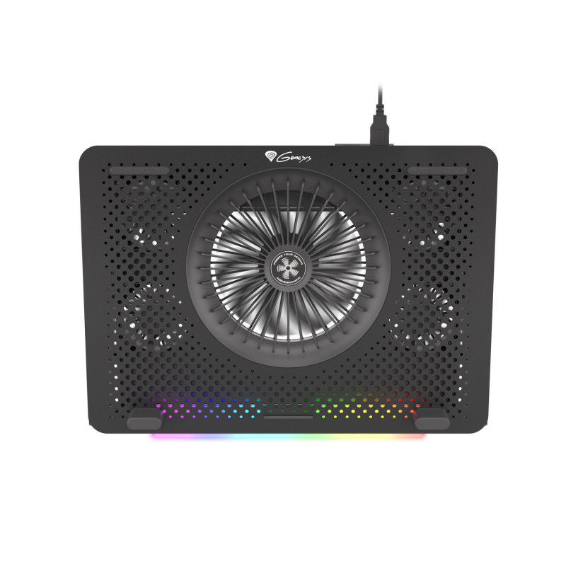 Chladiaca podložka pre NB Genesis Oxid 450 RGB do 15.6", hliníkové telo