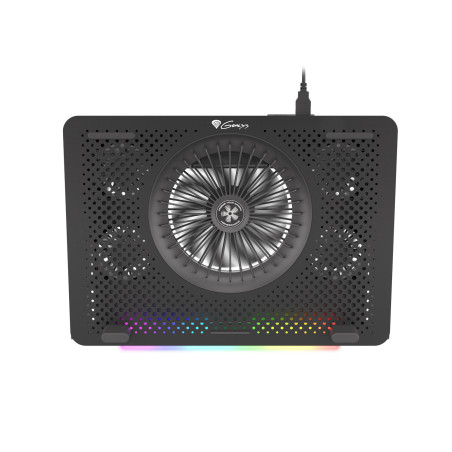 Chladiaca podložka pre NB Genesis Oxid 450 RGB do 15.6", hliníkové telo