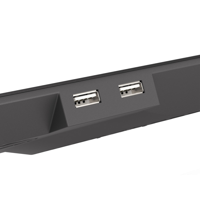 Chladiaca podložka pre NB Genesis Oxid 450 RGB do 15.6", hliníkové telo