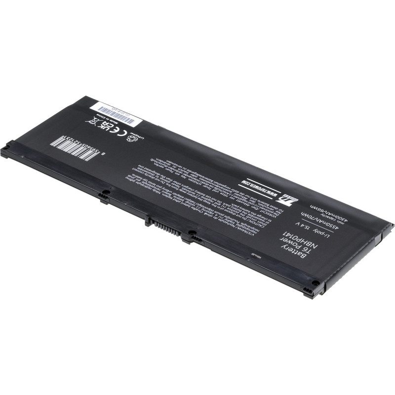 Batéria T6 Power HP Omen 15-ce000, Pavilion Power 15-cb000 séria, 4550mAh, 70Wh, 4cell, Li-pol